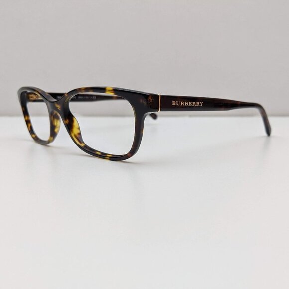 🕶️Burberry B2201 3002 Eyeglasses 52/17 140 /KAD208🕶️ - Picture 6 of 8